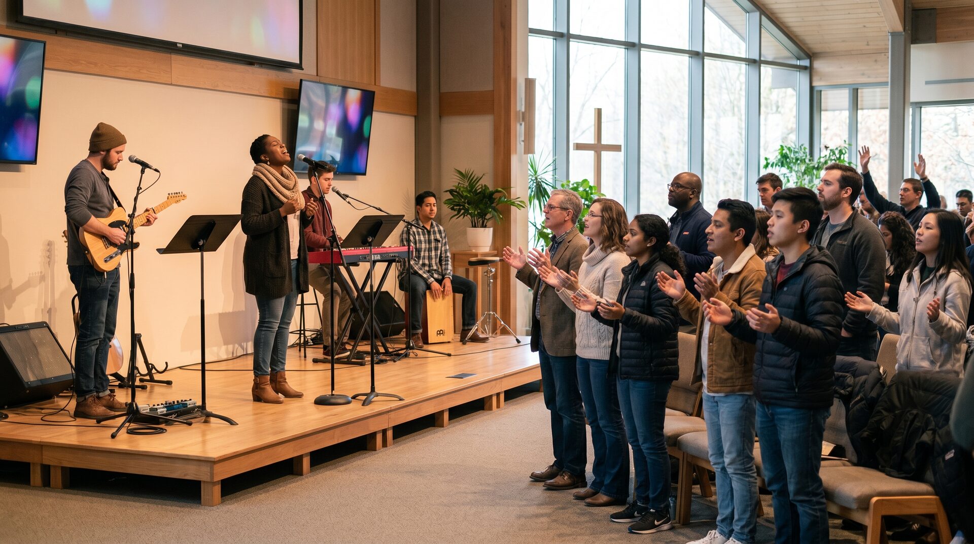 Worship at First Presbyterian Church Danville